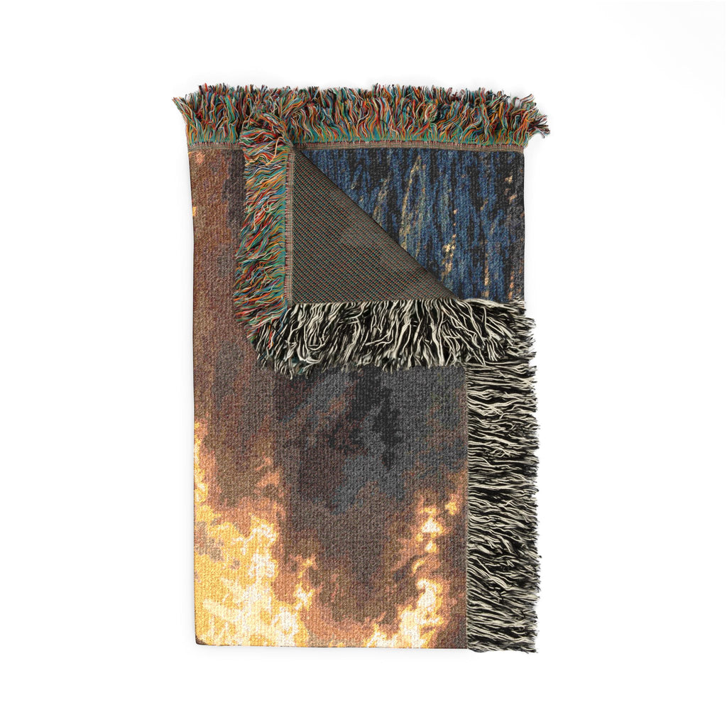 Walking on Water Jesus Woven Blanket | Religious Christian Scripture Throw