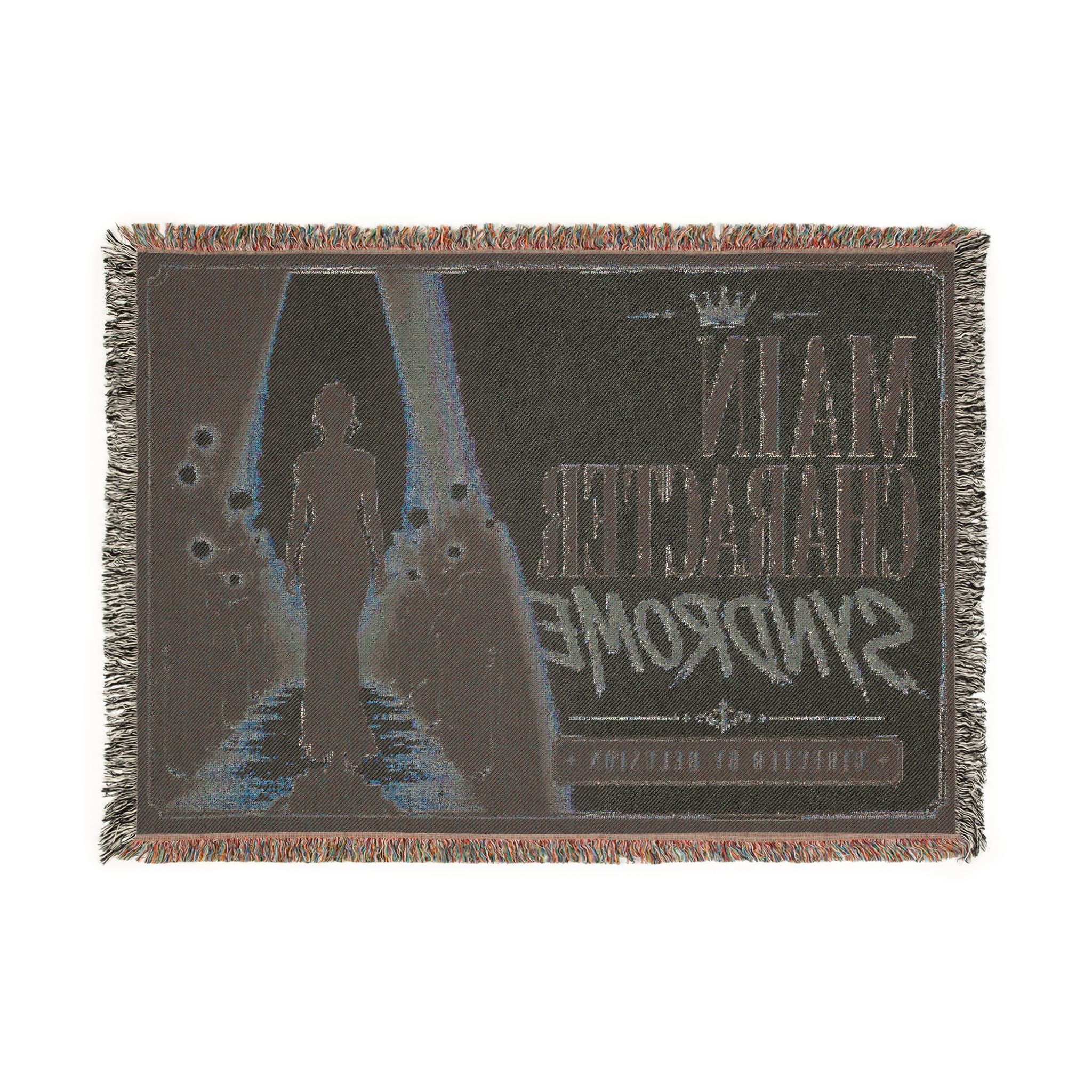 Main Character Syndrome Woven Blanket | Glamorous Silhouette, Theater Walkway