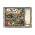 I Spy Jungle Scene Blanket | Woven Game Puzzle Design