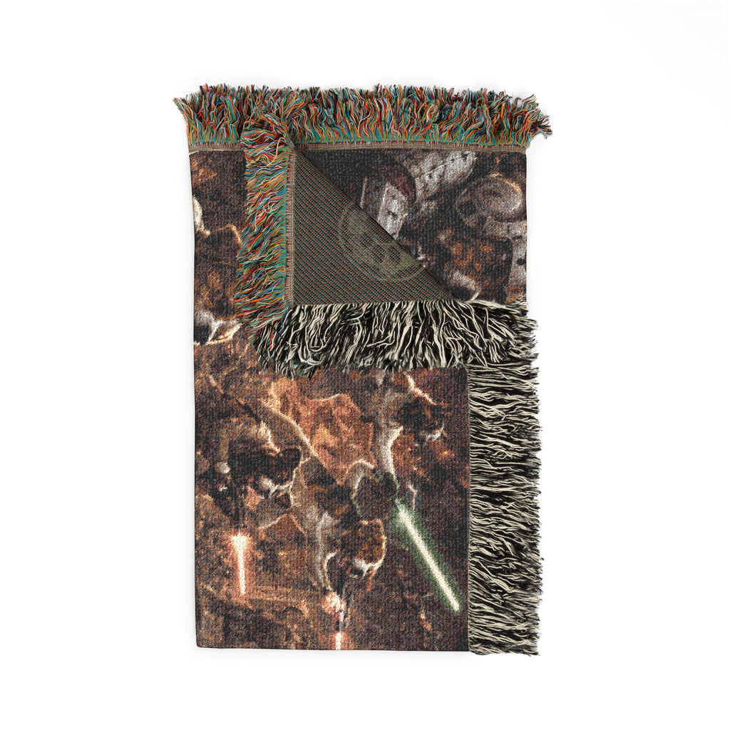 Funny Pet Woven Blanket, Paw Wars Blanket, Dog and Cat Meme Throw Blanket, Gift for Pet Lovers