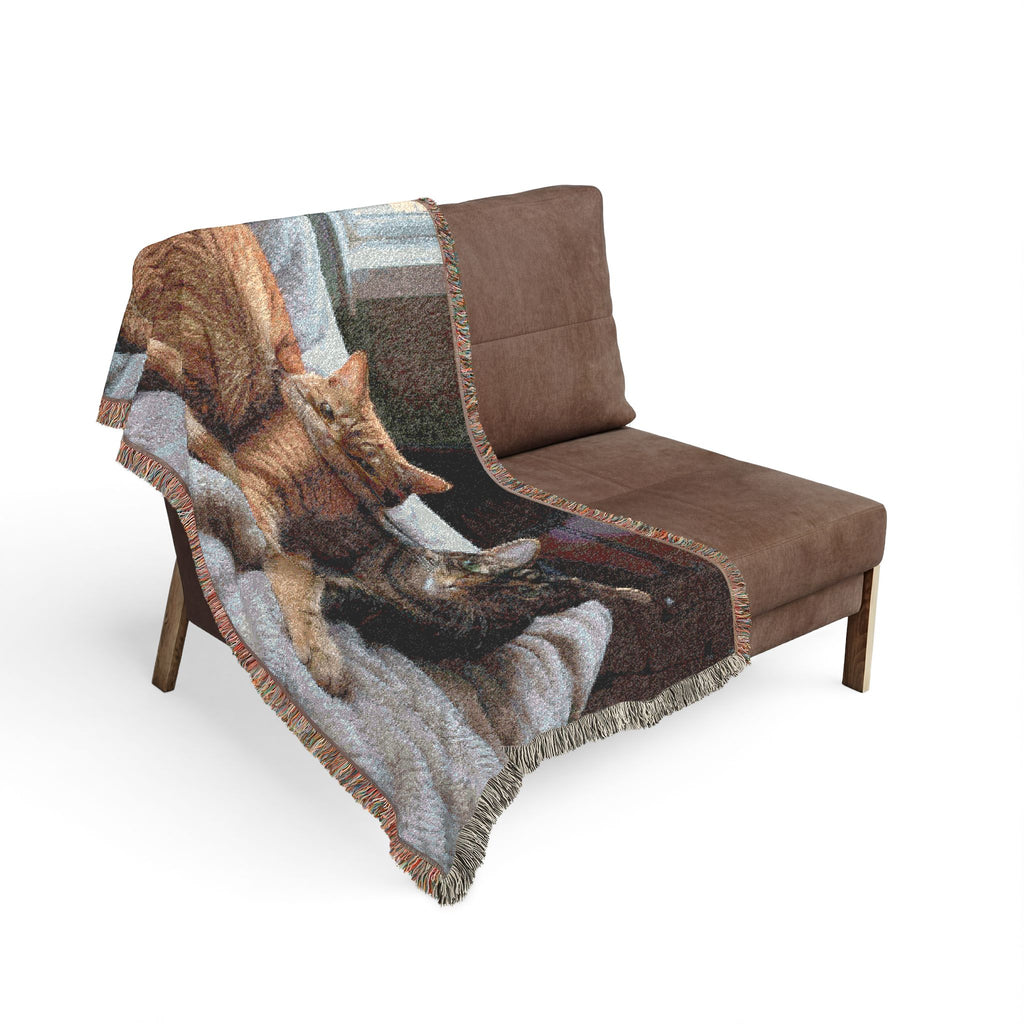 Custom Pet Photo Woven Blanket, Personalized Pet Blanket, Dog Cat Memorial Gift, Pet Portrait Blanket, Pet Lover Gift