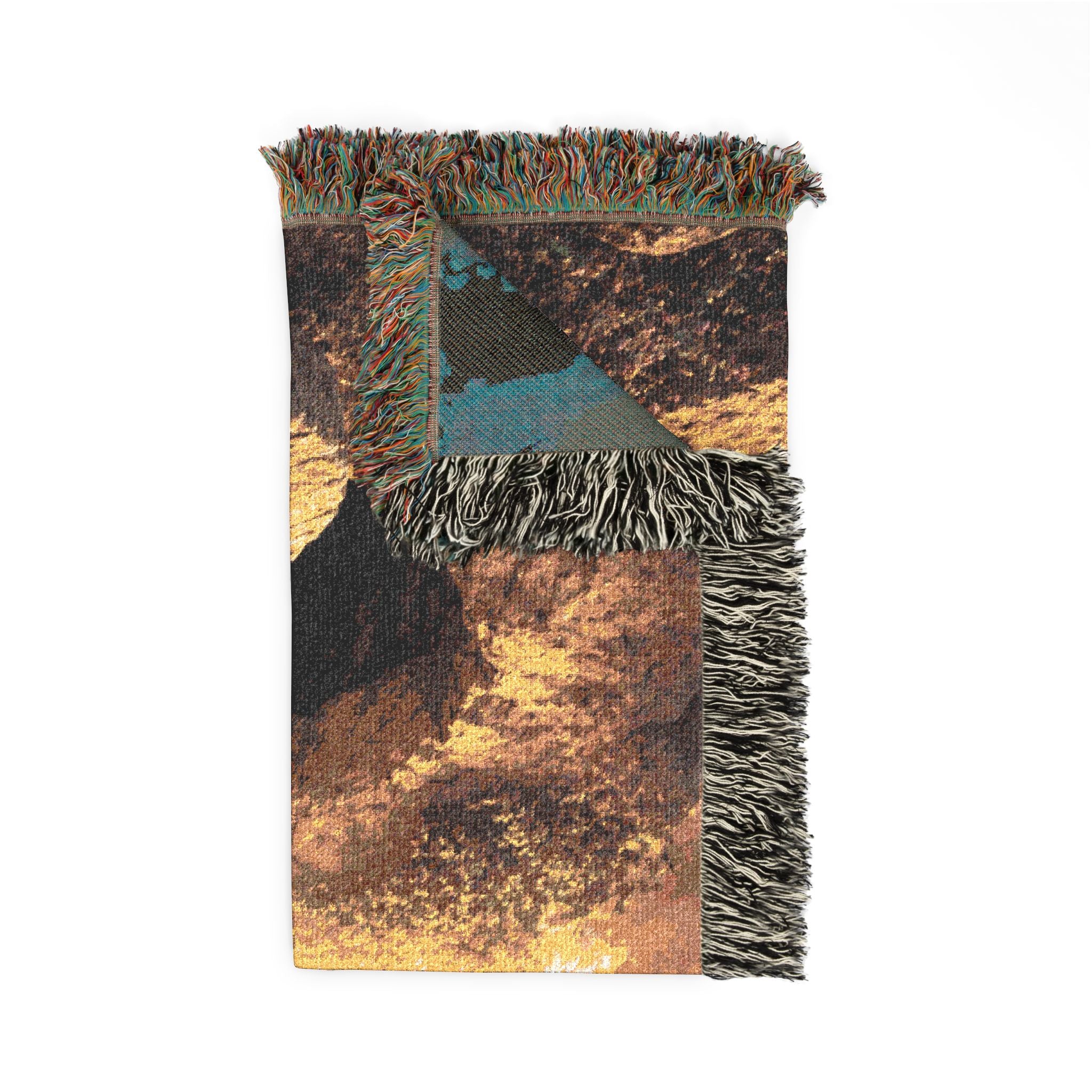 Resurrected Christ Woven Blanket | Religious Biblical Throw