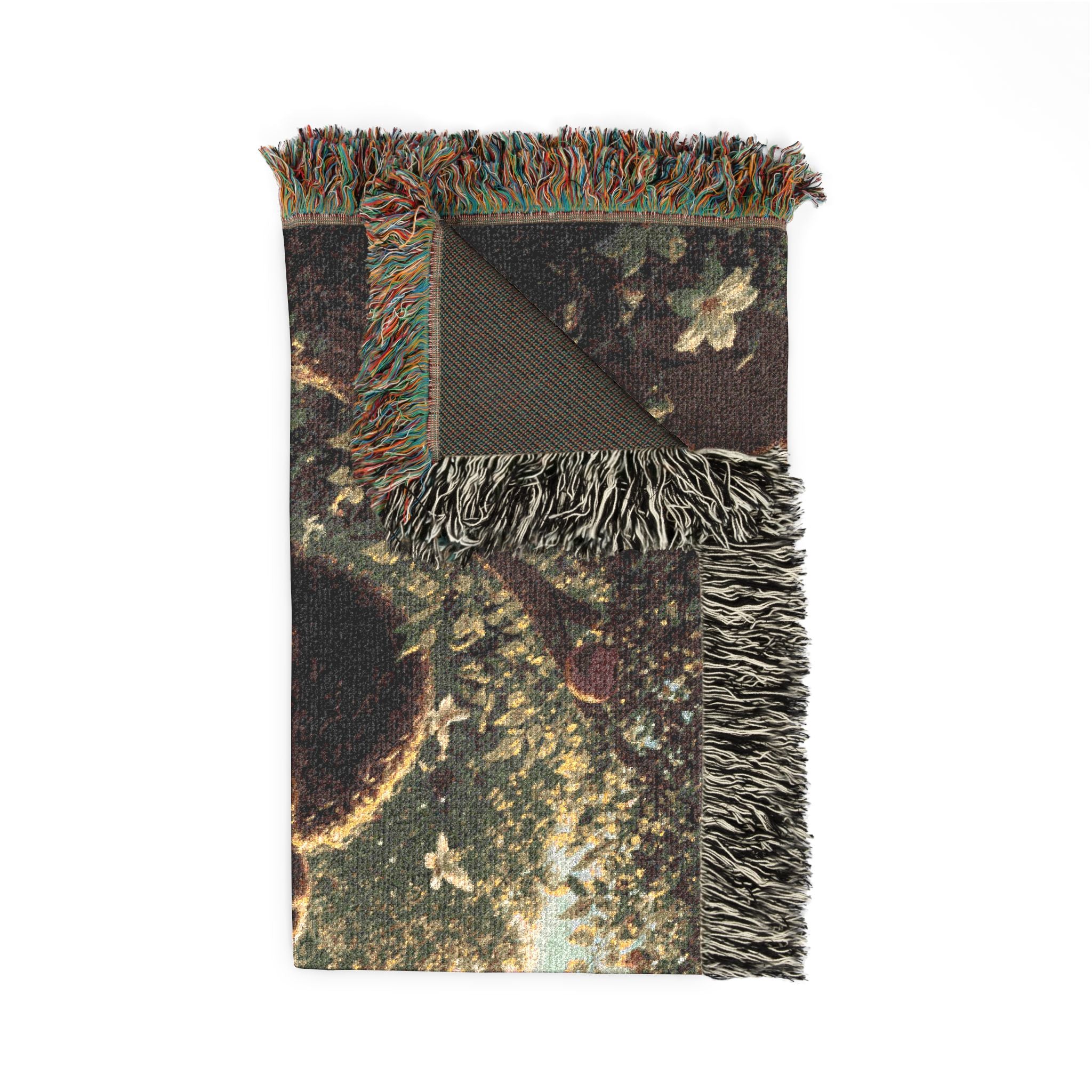 Adam And Eve christian  Woven Blanket | Scenic Tapestry Throw