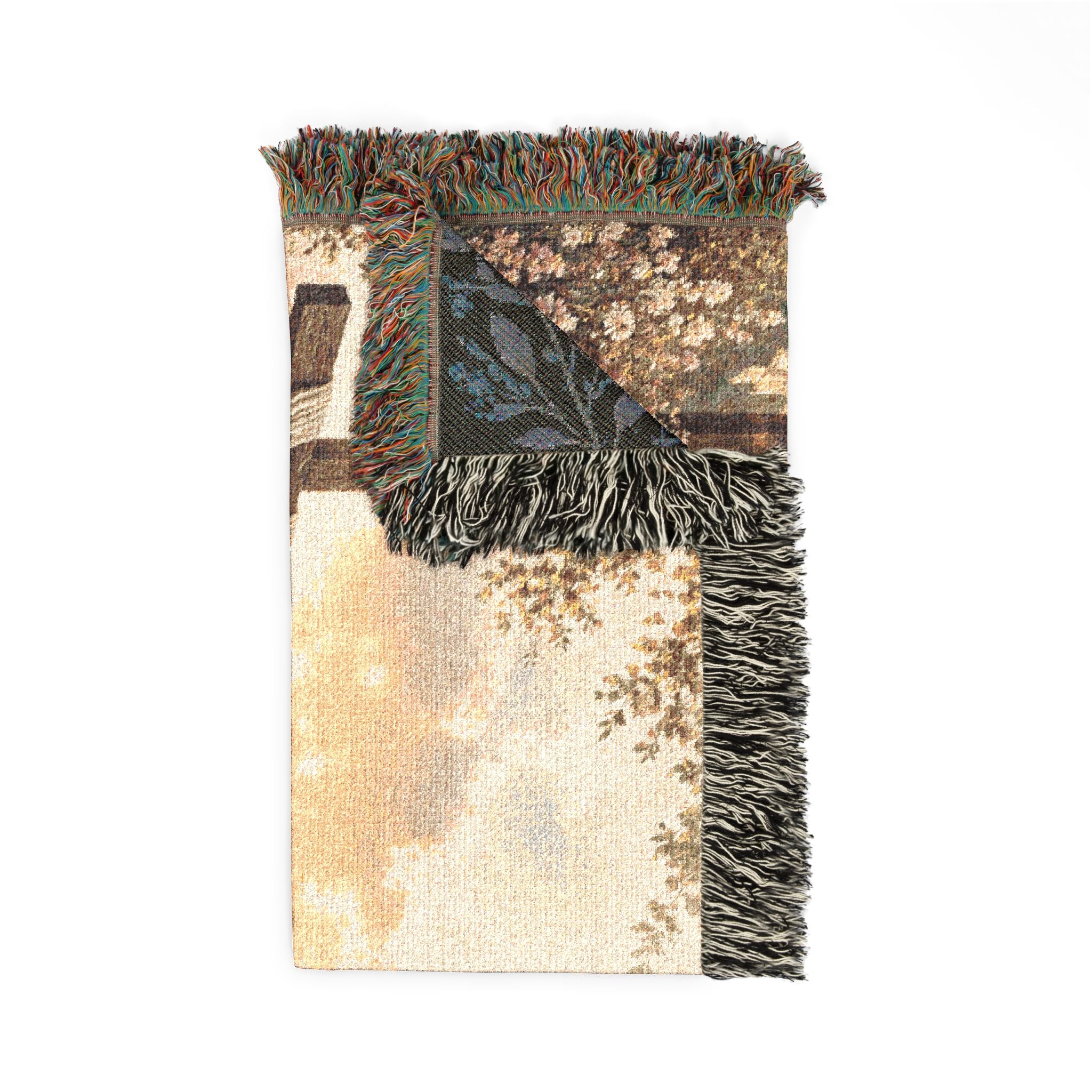 Joshua 1:9 Scripture Woven Blanket | Christian Bible Verse Throw