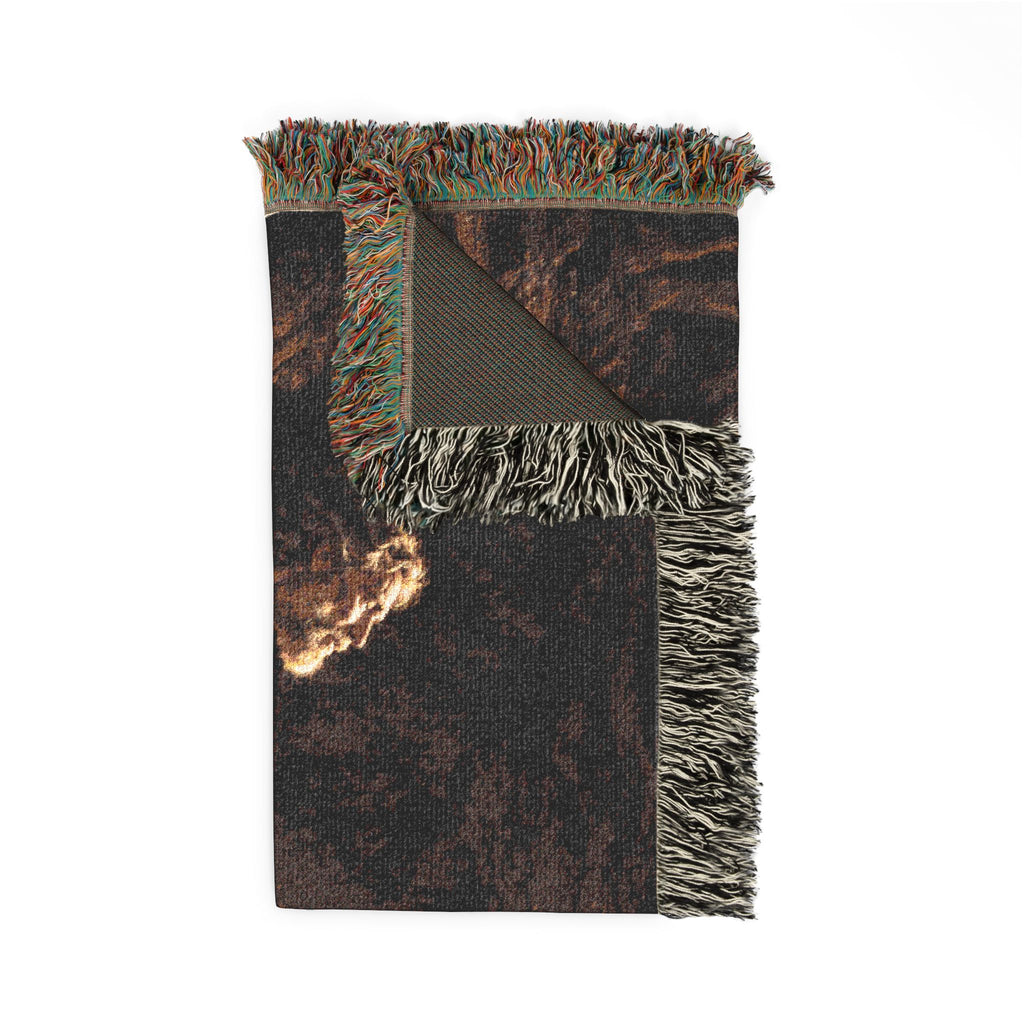 Daniel in the Lions Den Blanket Christian Woven Throw Faith Gift
