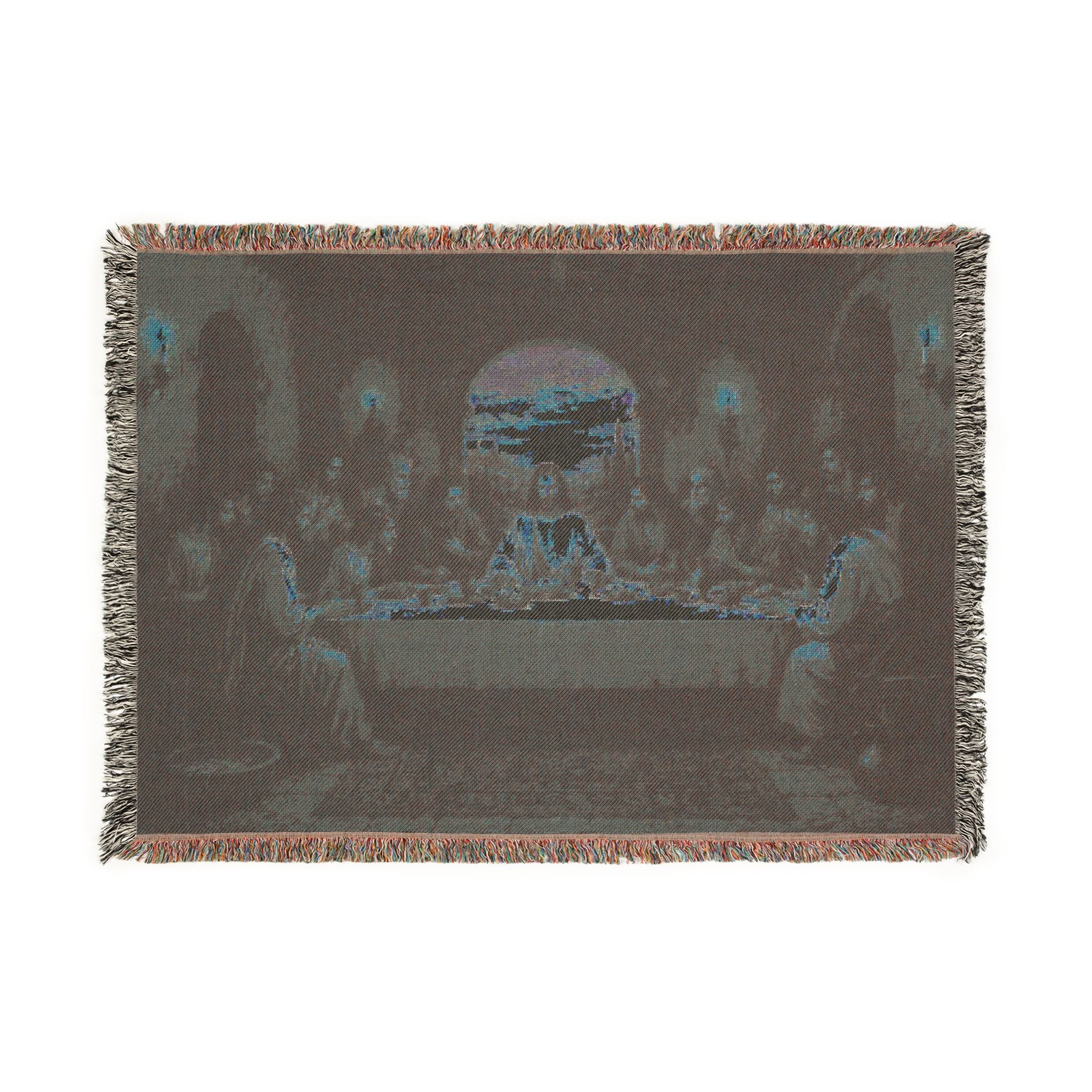 The Last Supper Woven Blanket | Religious Christian Decor