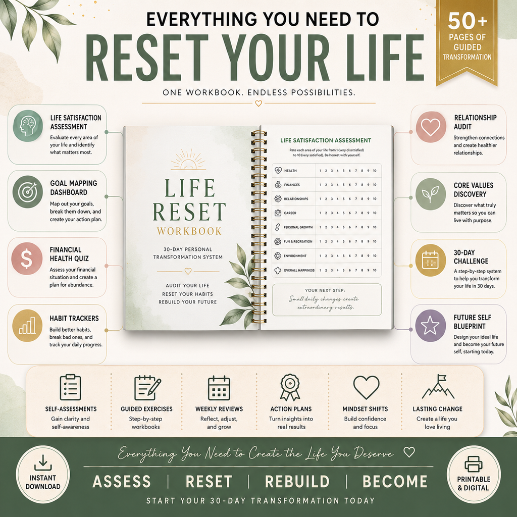 Life Reset Workbook