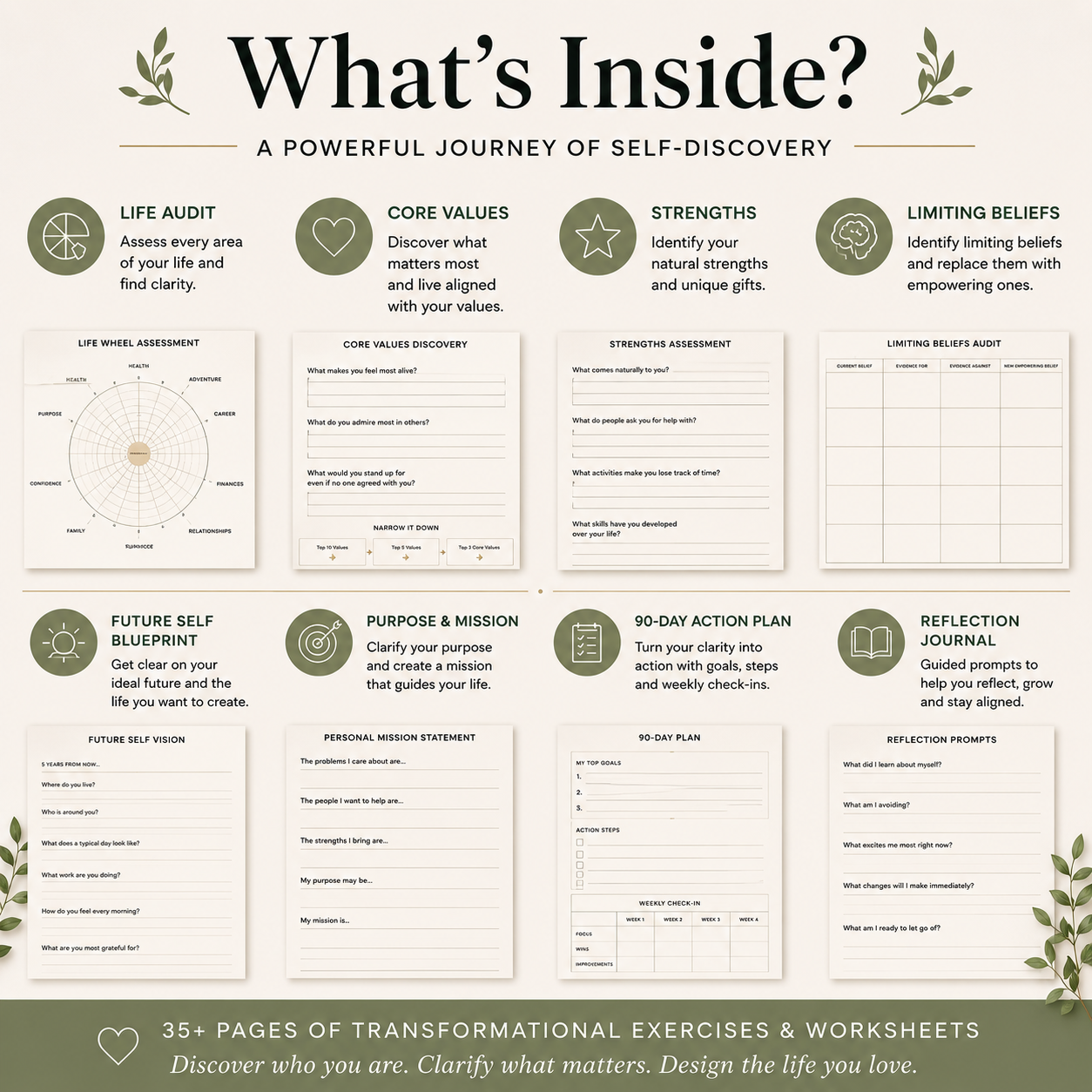 Self Discovery Workbook