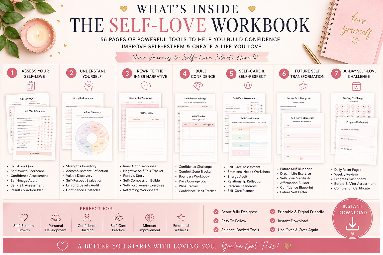 Self Love Workbook