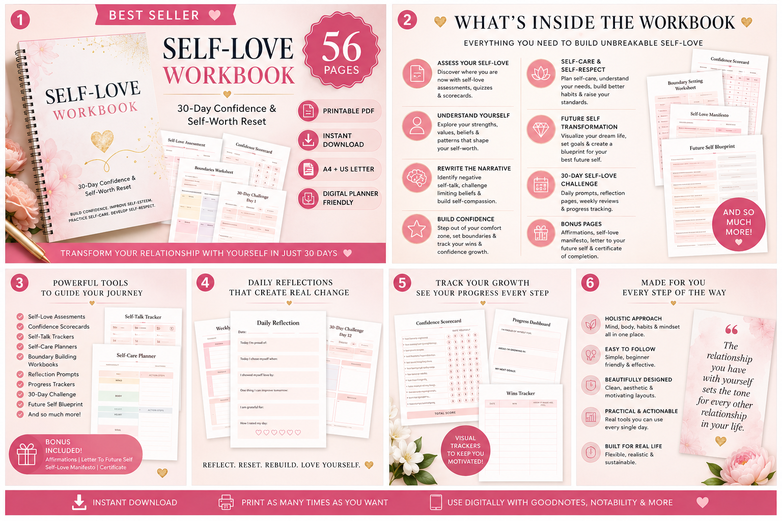 Self Love Workbook